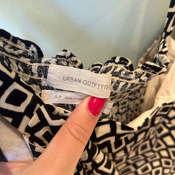 Urban Outfitters Black and White Mini Dress- S - Picture 3 of 3